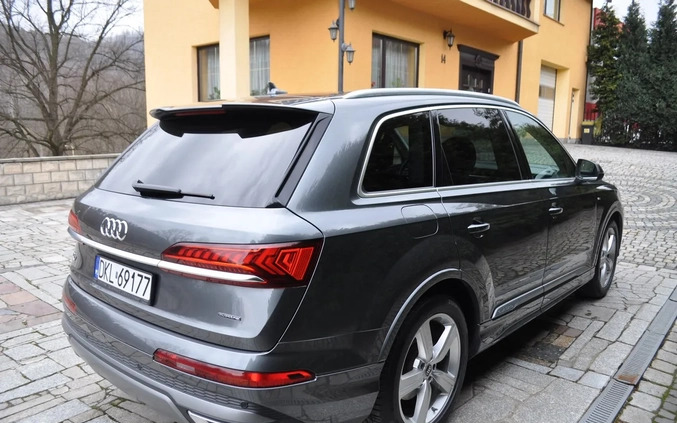 Audi Q7 cena 255000 przebieg: 99500, rok produkcji 2021 z Lubraniec małe 466